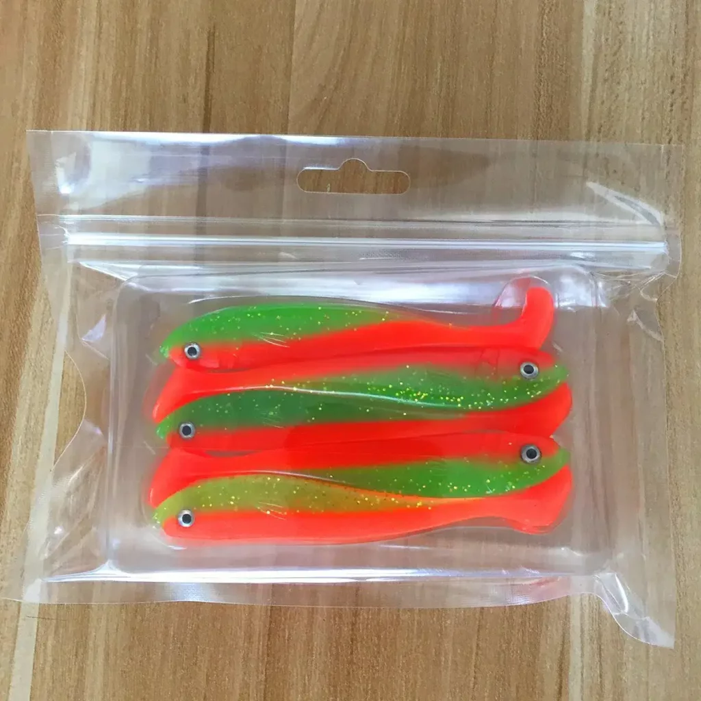 S5 17cm 30.8g high quality mini fishing lure soft plastic worm fishing terminal tackle cheap fishing tackle from China supplier