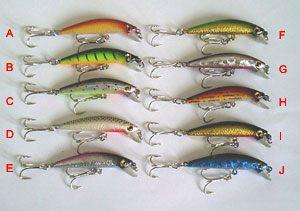 HDRX 55mm 5g 70mm 5g Tormentor Floating Lures