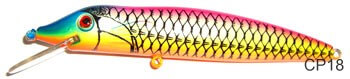 SLB 125mm 15g Fishing Minnow Lure 3D Eyes Plastic Hard Bait Artificial Fishing Bait 
